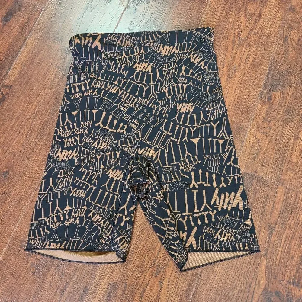 Yitty Lizzo Mesh Me Smoothing High Waist Shorts